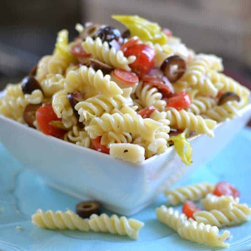 Easy Italian Pasta Salad  Small Town Woman