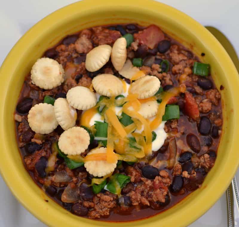 Thick Hearty Crock Pot Black Bean Chili Small Town Woman