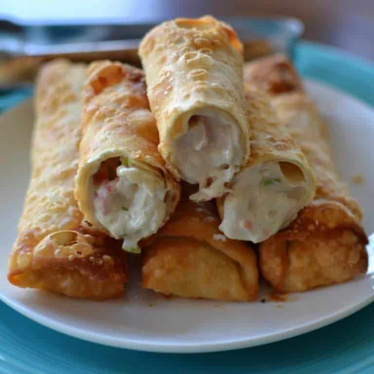 Crab Rangoon Egg Rolls Small Town Woman