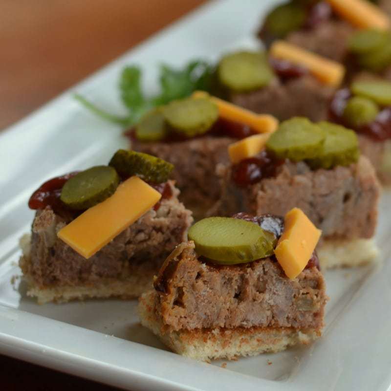 Easy Mini Meatloaf Party Bites Small Town Woman