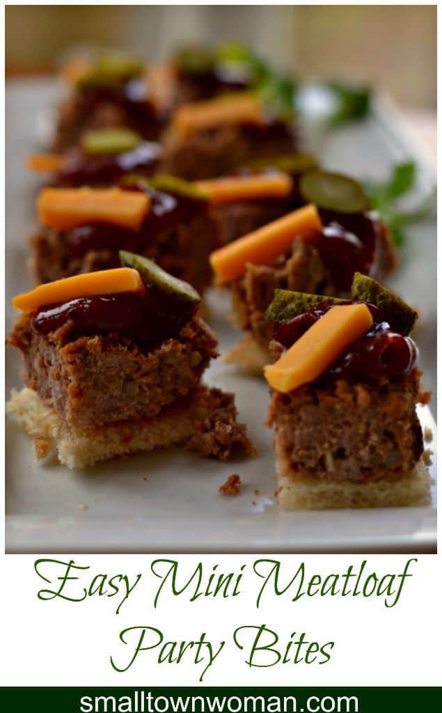 Easy Mini Meatloaf Party Bites Small Town Woman