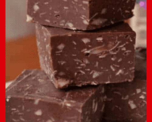 Foolproof Almond Joy Fudge