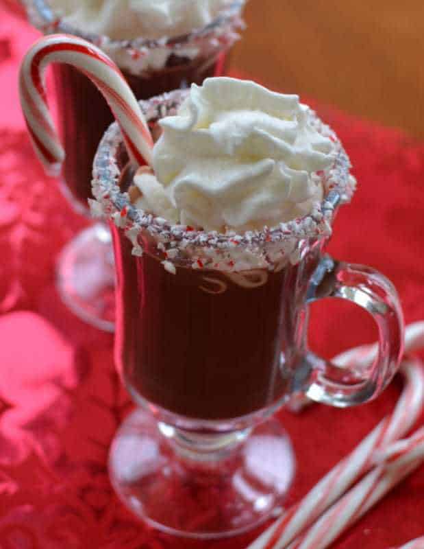 Delicious Peppermint Hot Chocolate