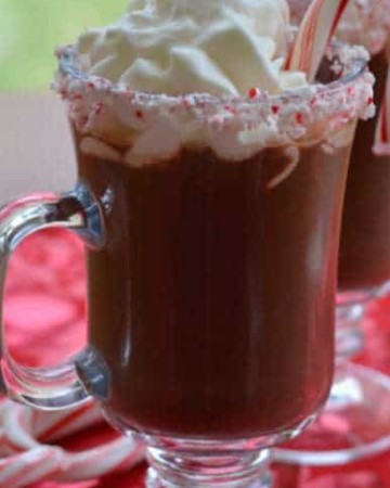 Delicious Peppermint Hot Chocolate