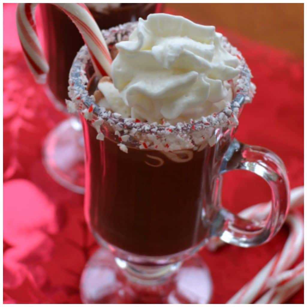 Delicious Peppermint Hot Chocolate