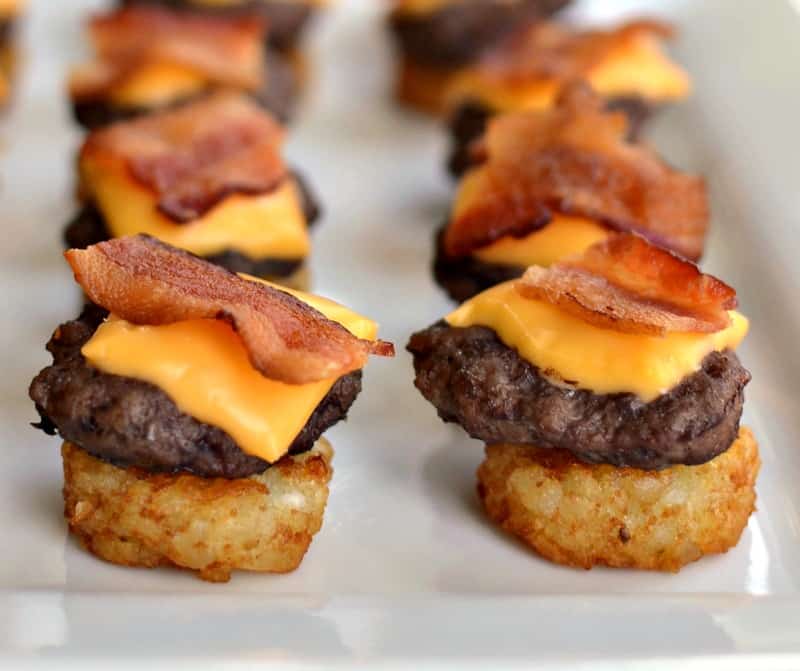 Mini Cheeseburger Bites