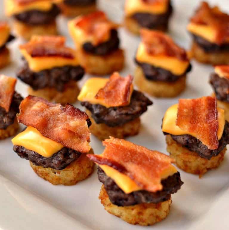 Mini Bacon Cheeseburger Bites Small Town Woman