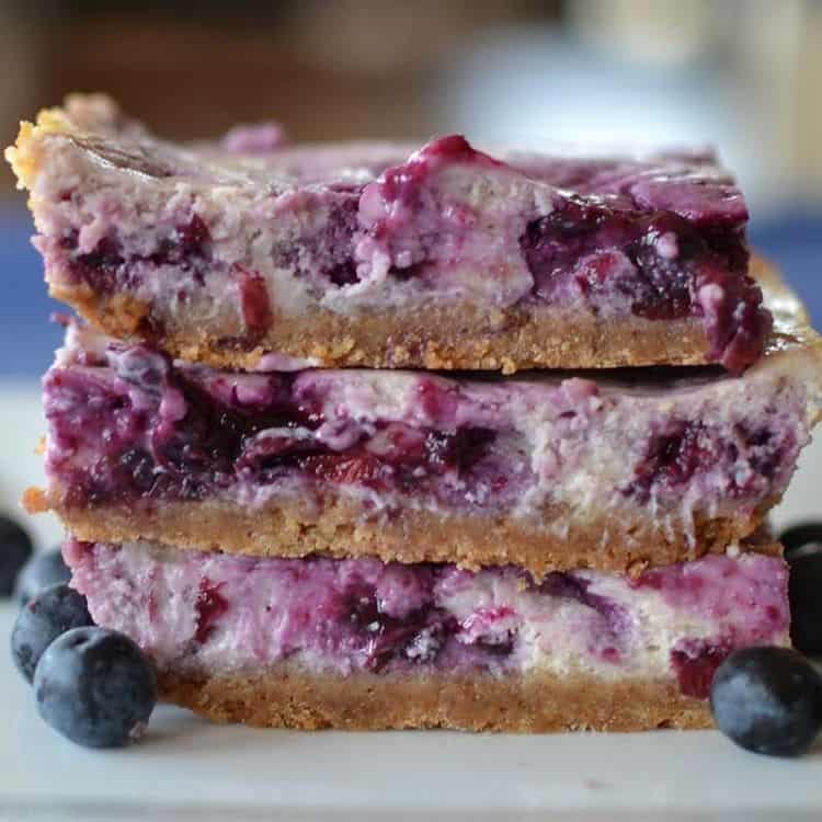 Blueberry Cream Cheese Bars