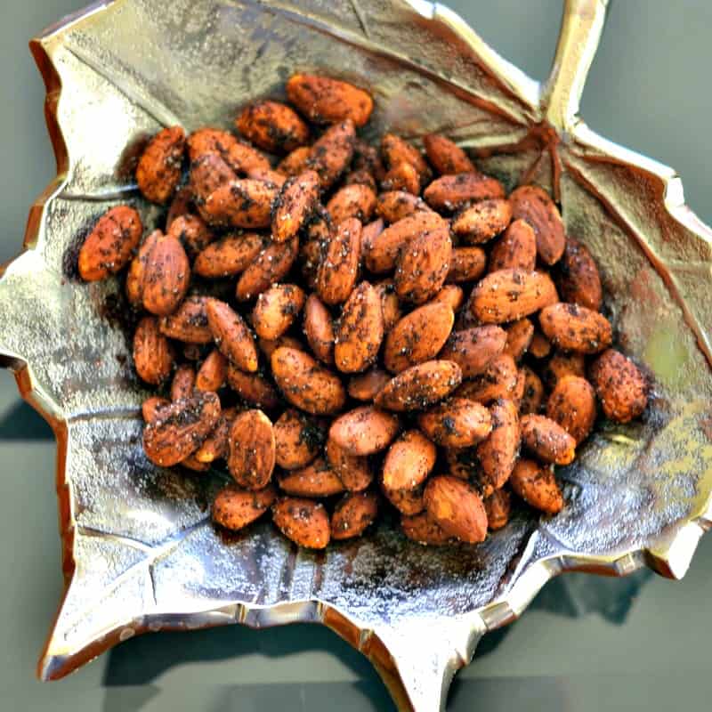 Image result for sweet chilli almonds,nari