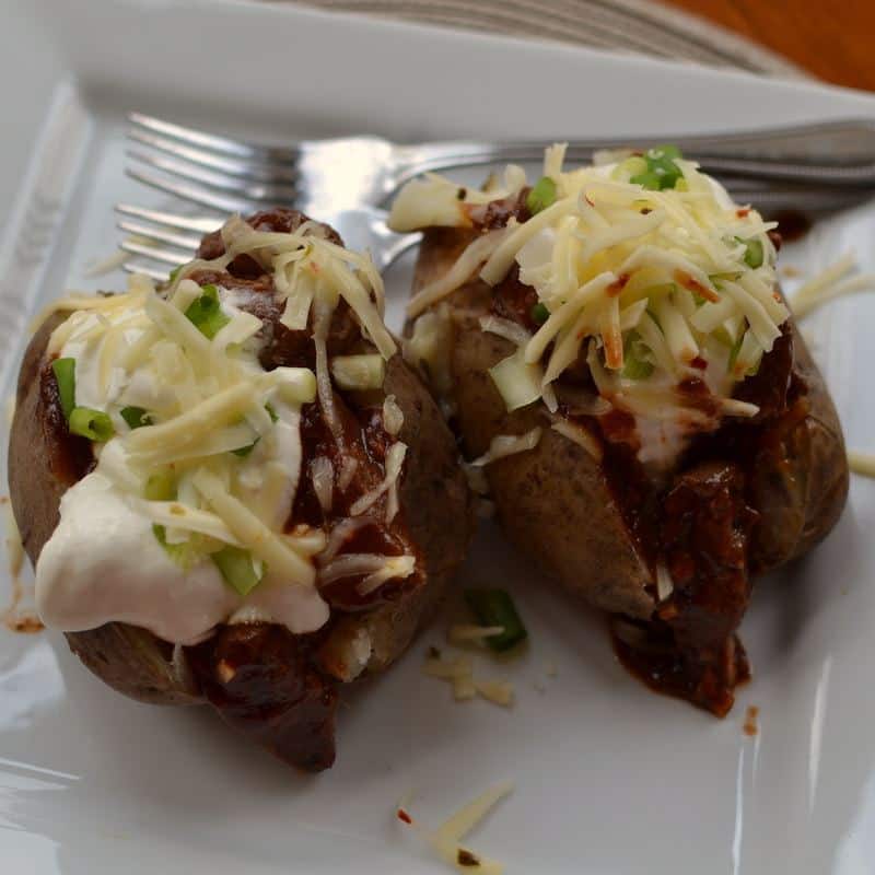 Barbecue Steak Stuffed Potatoes Small Town Woman