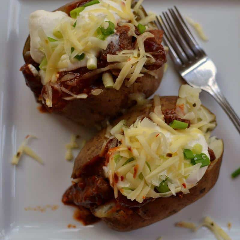 Barbecue Steak Stuffed Potatoes Small Town Woman
