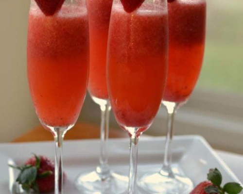 Easy Strawberry Mimosa Recipe