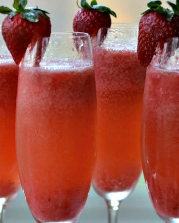 Strawberry Puree for Mimosas