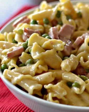 Ham and Pea Campanelle