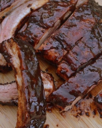 Balsamic Vinegar Barbecue Ribs