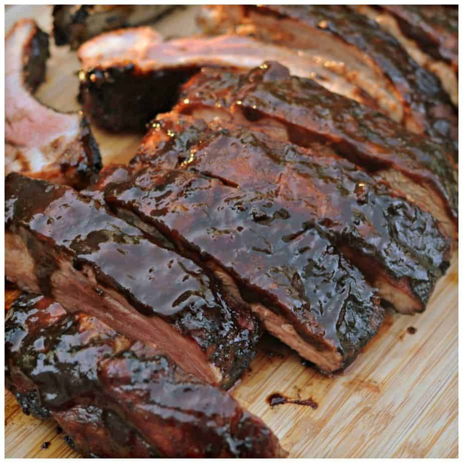 Balsamic Vinegar Barbecue Ribs have a rich barbecue sauce that's perfectly sweet and tangy