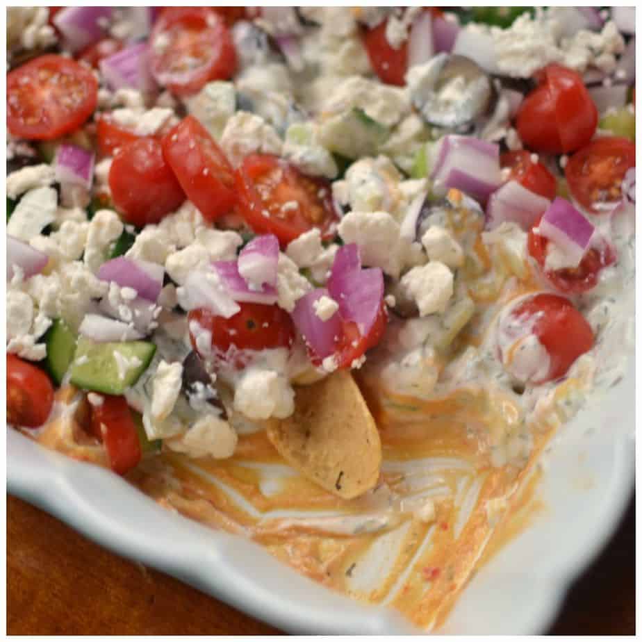 Easy 7 Layer Greek Tzatziki