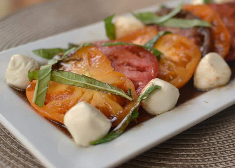 Heirloom Tomato Balsamic Vinaigrette Salad Small Town Woman