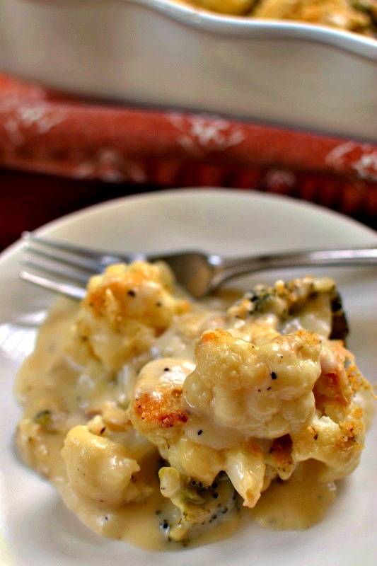 Cauliflower Au Gratin