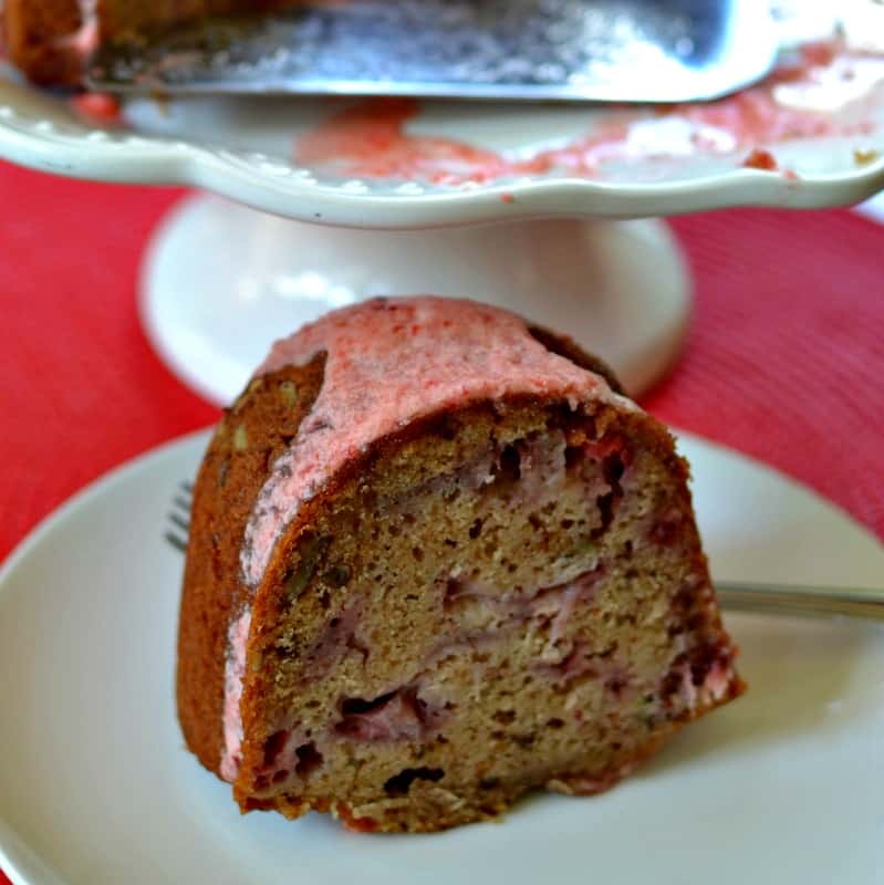 Homemade Strawberry Cake