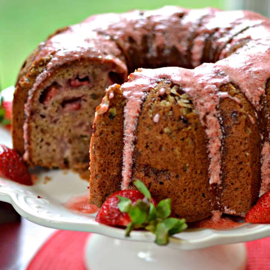 Strawberry Cake from Scratch