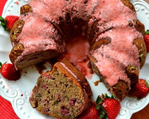 Fresh Strawberry Cake