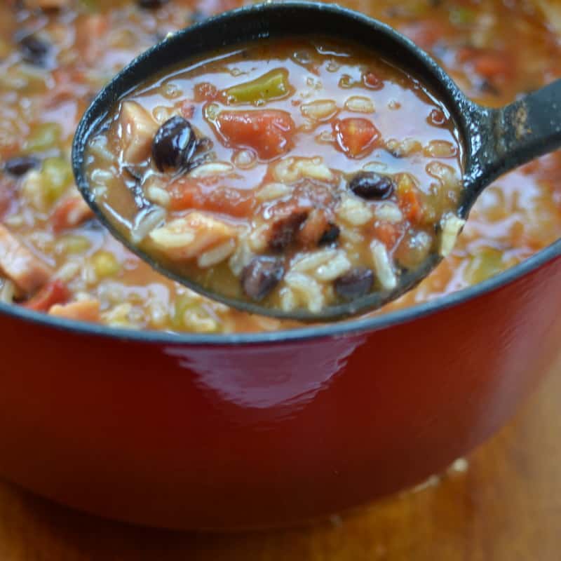 30 Minute Ham Bean and Rice Soup Small Town Woman