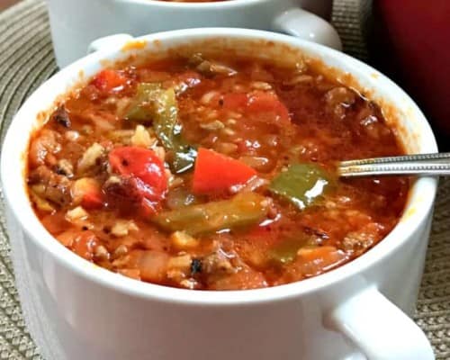 Stuffed Pepper Soup