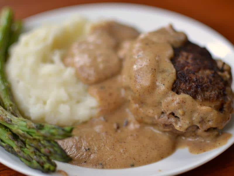 Hamburger Steak with Country Gravy Small Town Woman
