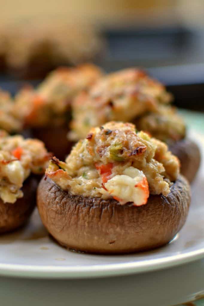 Crab Stuffed Mushrooms (A Creamy Seafood Lovers Delight)