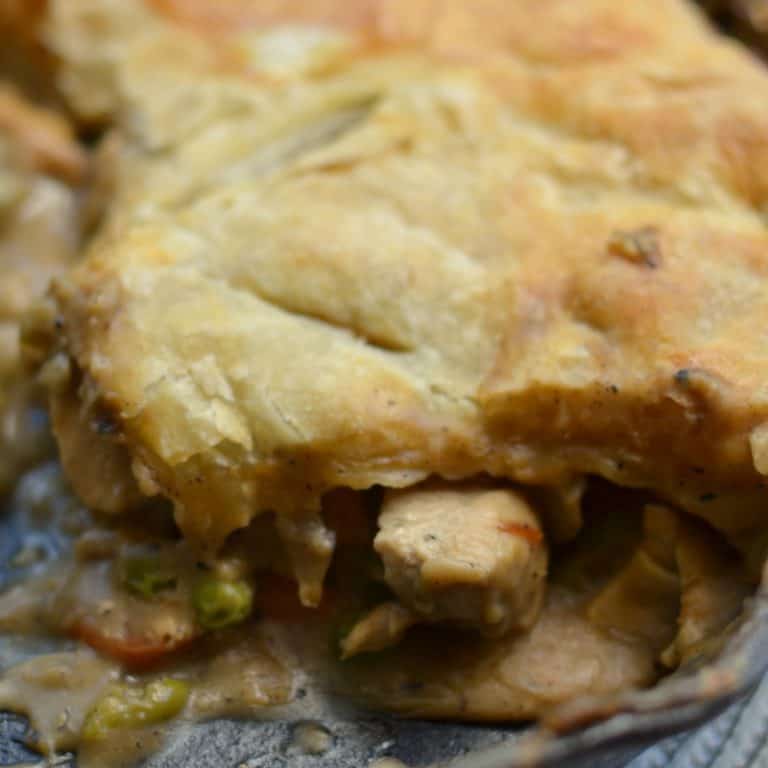 Skillet Puff Pastry Chicken Pot Pie Small Town Woman