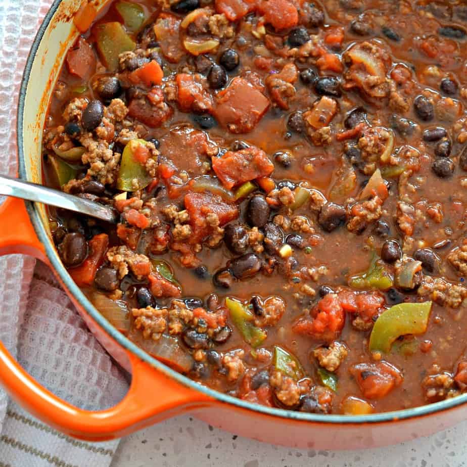 Thick Hearty Chili Recipe - Small Town Woman