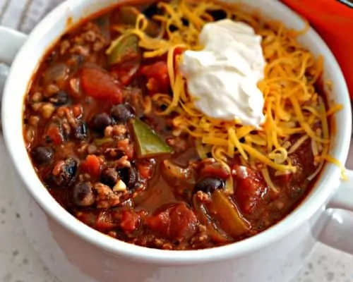 Homemade Chili Recipe