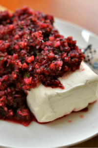 Cranberry Salsa (A Five Minute Gorgeous Holiday Appetizer)