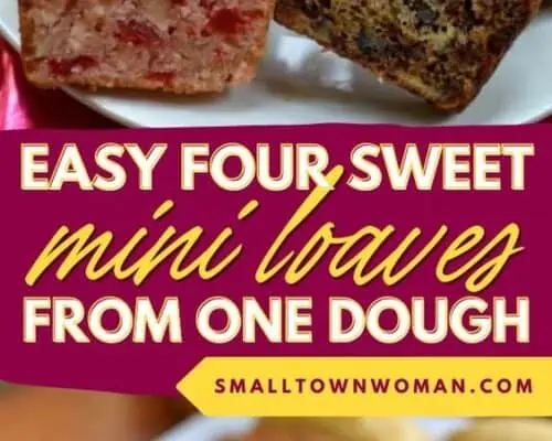 Four Sweet Mini Loaves