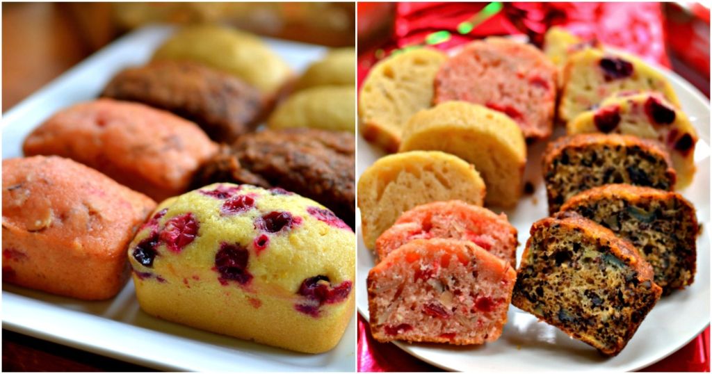 Four Sweet Mini Loves from One Dough