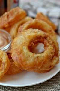 Beer Battered Onion Rings