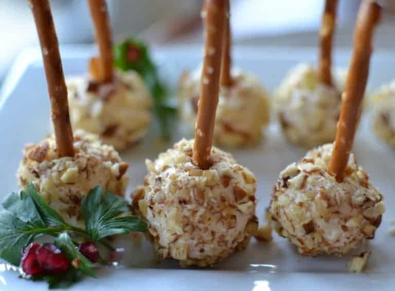 Pepper Jack Almond and Pecan Mini Cheese Balls Small Town Woman