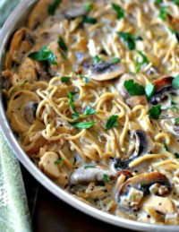 Chicken Mushroom Pasta