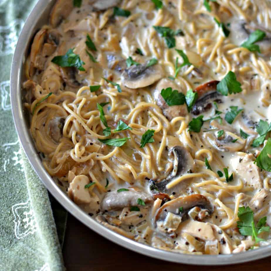 Chicken Mushroom Pasta An Easy Weeknight Meal