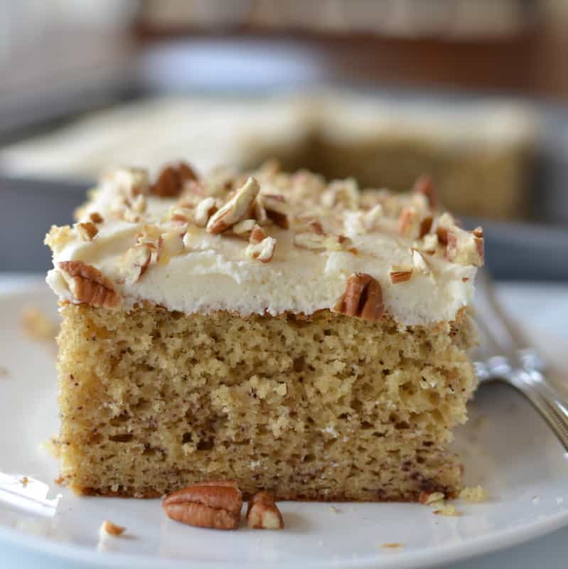 Best Ever Banana Cake With Cream Cheese Frosting Recipe - Food.com