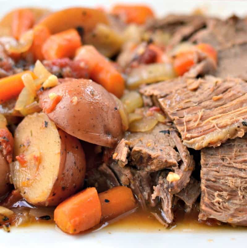 Delicious Slow Cooker Italian Pot Roast