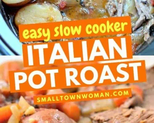 Easy Slow Cooker Italian Pot Roast