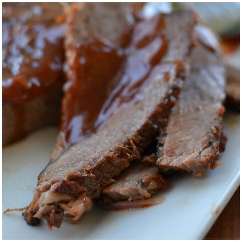 Oven Baked Barbecue Beef Brisket Small Town Woman