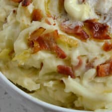 Traditional Irish Colcannon Potatoes and Cabbage-image