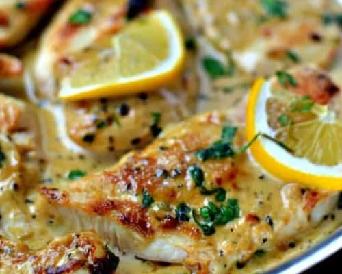 Lemon Basil Chicken