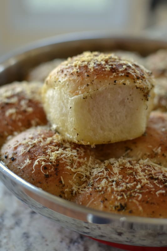 Easy Parmesan Herb Skillet Rolls Small Town Woman