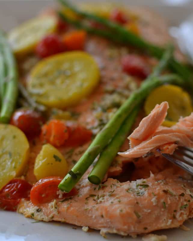 Grilled Garlic Tarragon Lemon Salmon Small Town Woman