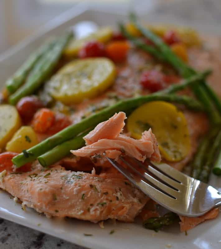 Grilled Garlic Tarragon Lemon Salmon Small Town Woman