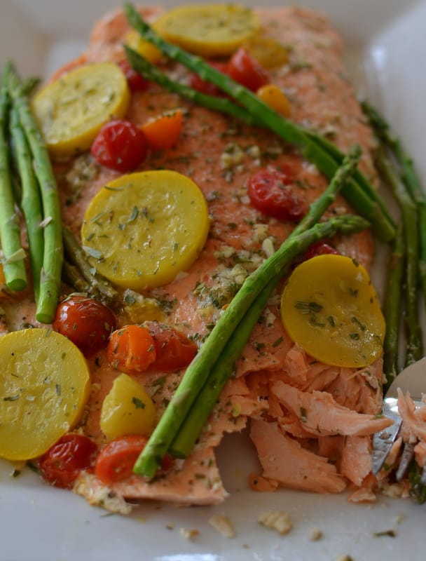 Grilled Garlic Tarragon Lemon Salmon Small Town Woman